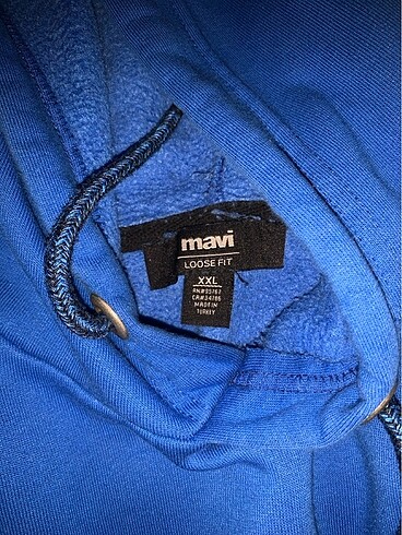 xxl Beden Mavi sweat