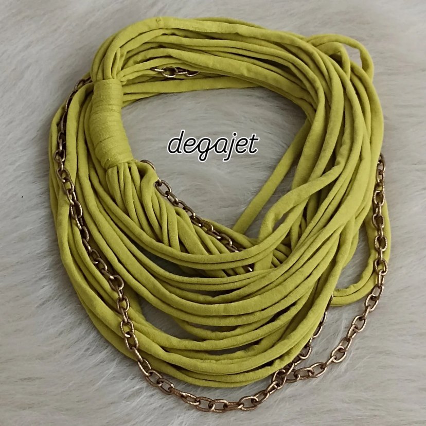 Tasarım Sedef Pullu Kolye - Görsel 5