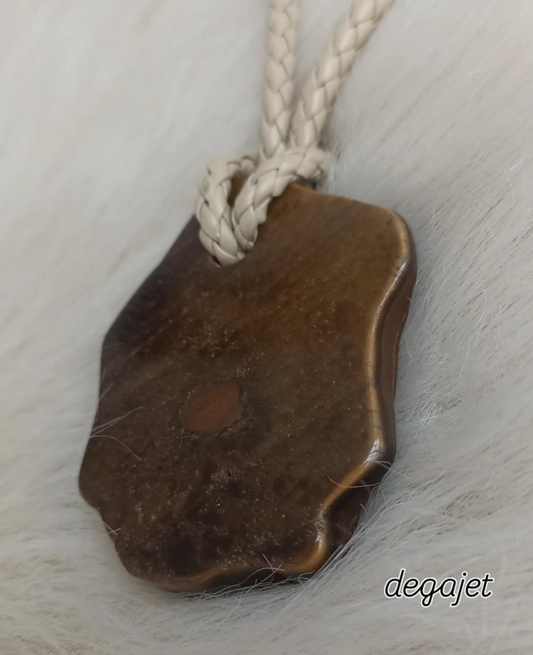 Doğal taş uzun kolye - Görsel 3