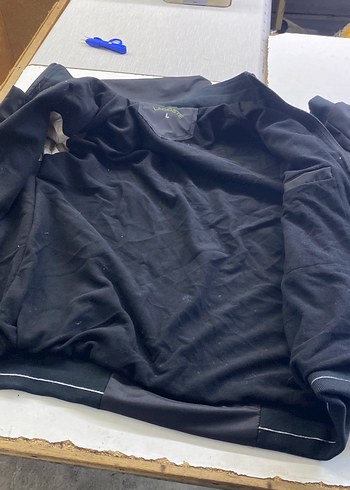 Gri Erkek Fermuarlı Street Wear Ceket - Görsel 5