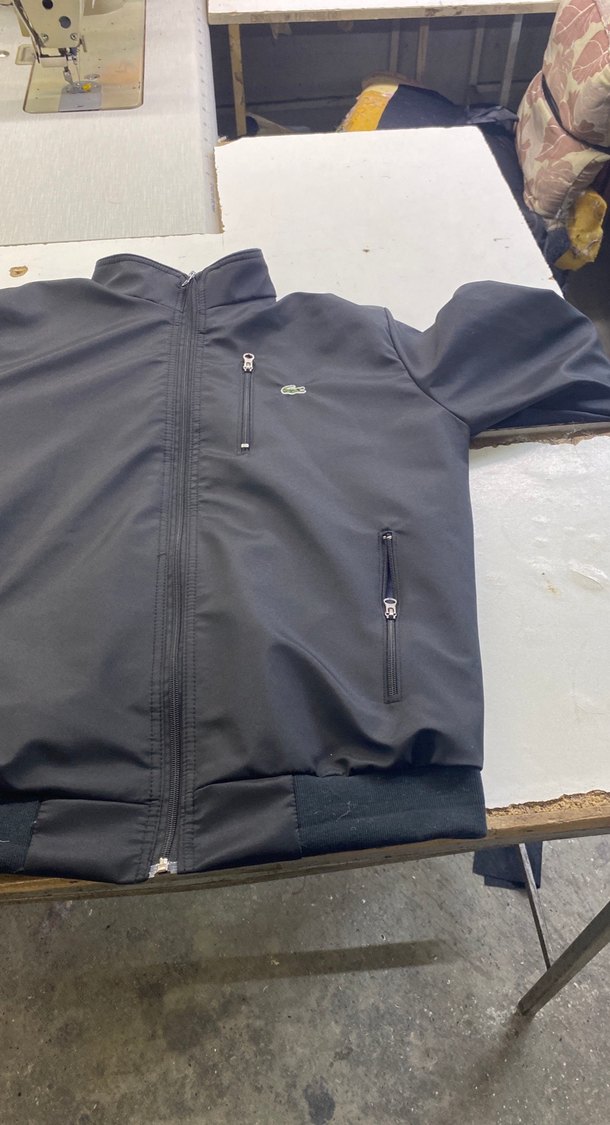 Gri Erkek Fermuarlı Street Wear Ceket - Görsel 2