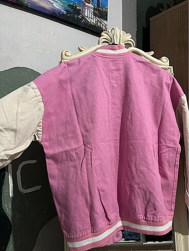 m Beden pembe Renk Kot ceket