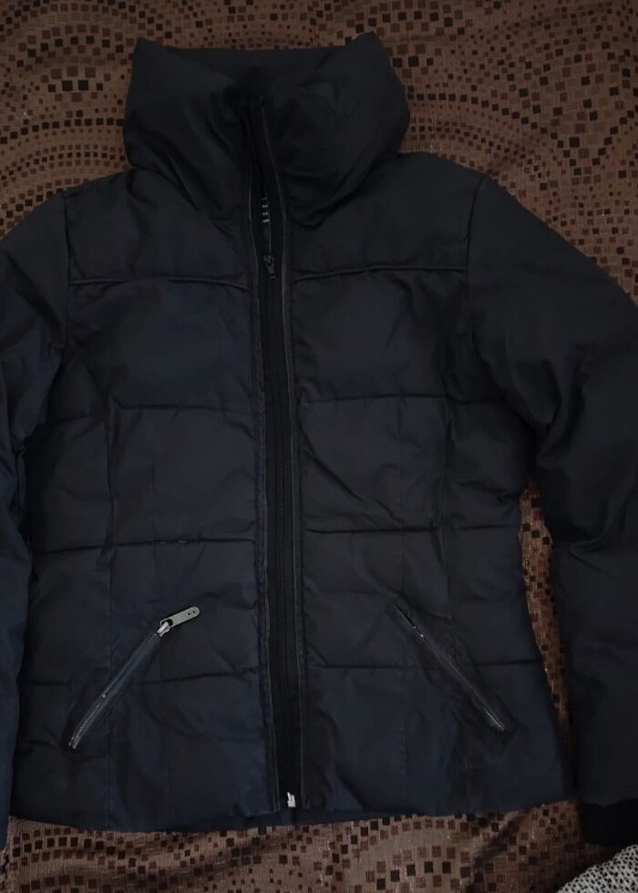 Colin's Siyah şişme mont - Görsel 2