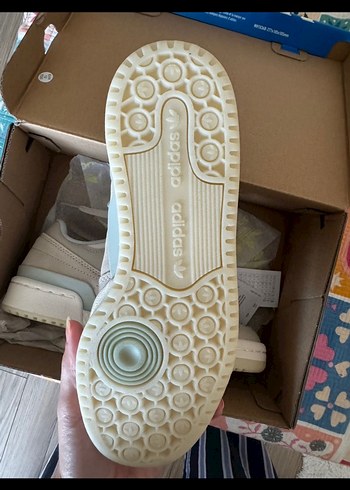 Adidas Bej Adidas Forum Low CLW Kadın Spor Ayakkabı