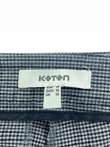 36 Beden gri Renk Koton Kumaş Pantolon %70 İndirimli.