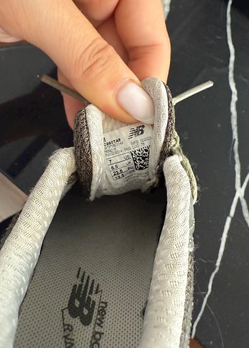 23 Beden haki Renk Gri Kadın Spor Ayakkabı Velcro Detaylı
