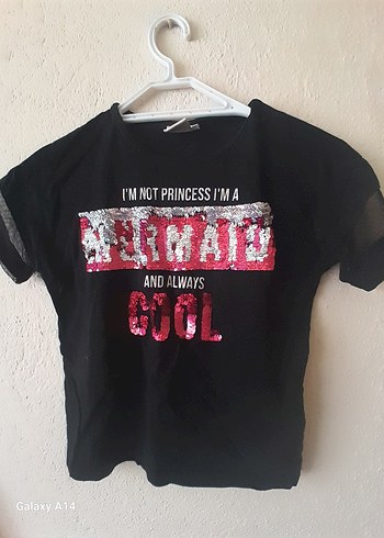 ORJİNAL MARKA KOLLARI TUL DETAYLI TIŞORT - Görsel 2