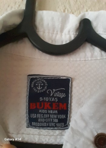 Erkek Çocuk Beyaz Keten Gömlek - Görsel 3