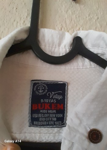 Erkek Çocuk Beyaz Keten Gömlek - Görsel 2