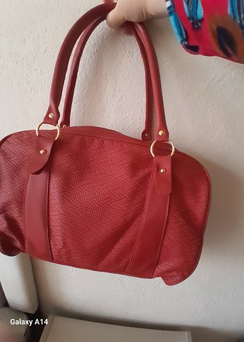 YUMUŞAK DERI VALIZ ÇANTA - Görsel 5