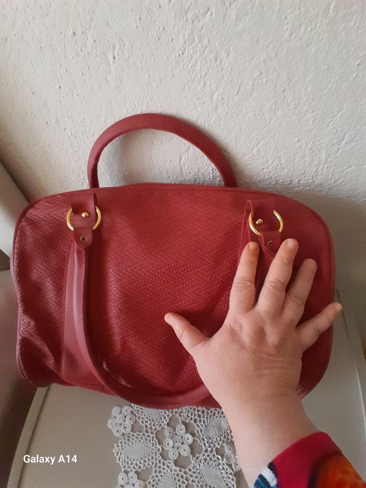 YUMUŞAK DERI VALIZ ÇANTA - Görsel 3