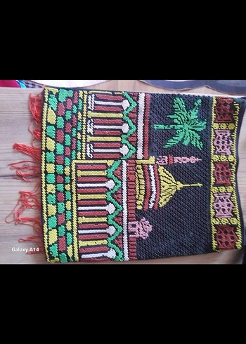 Boncuk İşlemeli Çok Renkli Kadın Çantası - Görsel 8