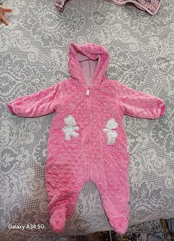 Kiz bebek kar tulumu - Görsel 2