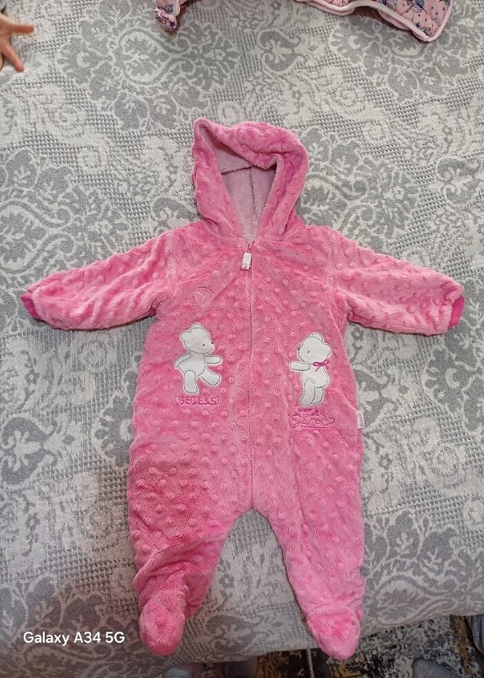 Kiz bebek kar tulumu - Görsel 2