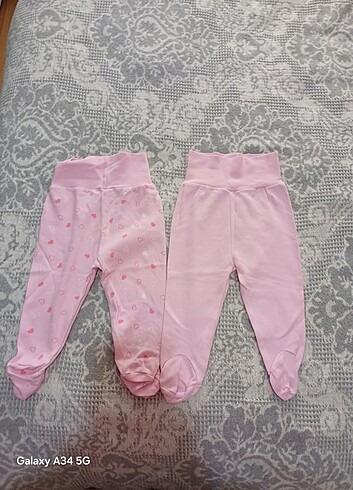 Kız bebek 2li külotlu çorap 
