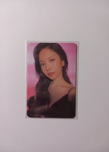 twice mina photocard