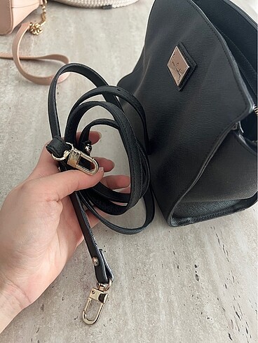 Pierre Cardin siyah çanta - Görsel 6