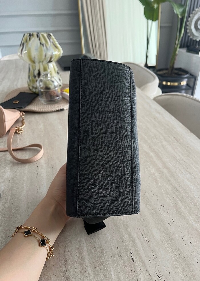 Pierre Cardin siyah çanta - Görsel 5