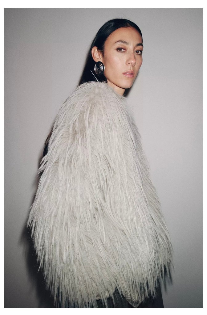 Zara suni kürk - Görsel 4