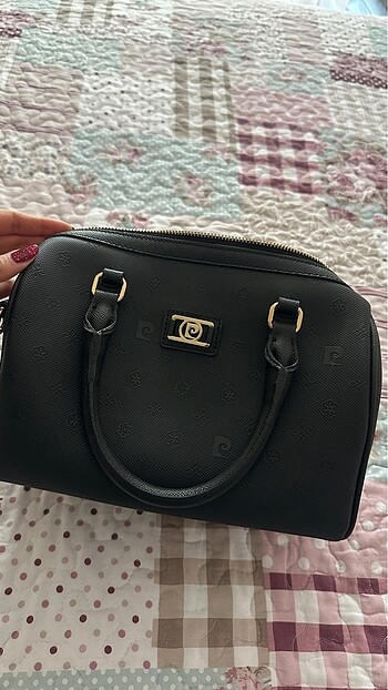 Pierre cardin siyah çanta