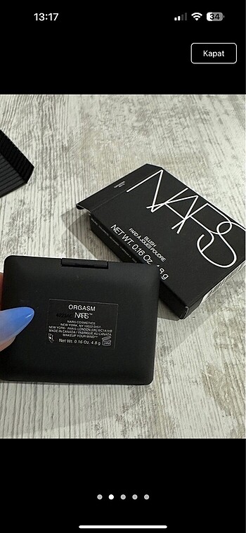Nars Nars orgasm allık