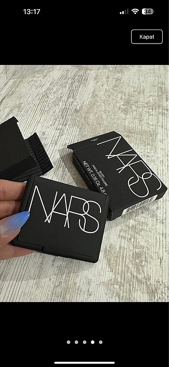 Beden Renk Nars orgasm allık