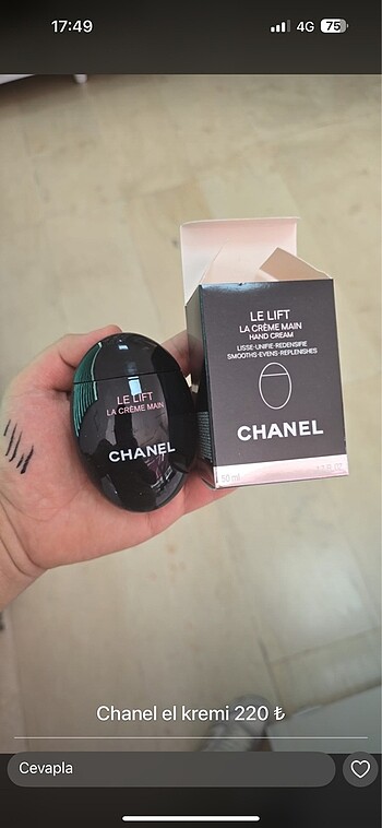 Chanel man krem