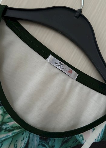 Renkli Baskılı Mini Kadın Bluz - Görsel 3