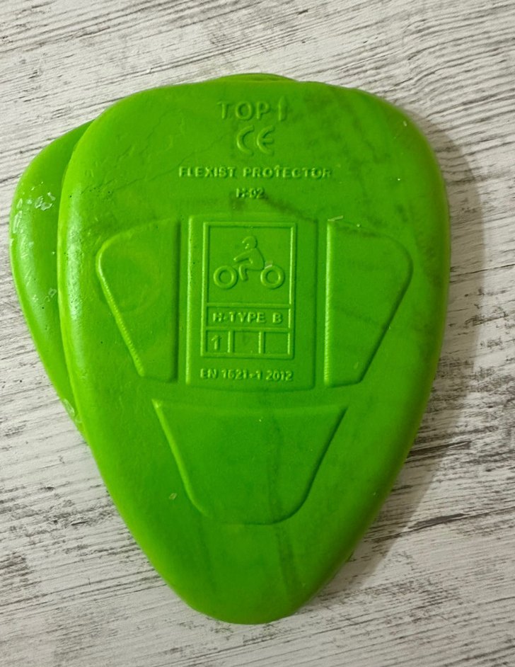 Yeşil Motosiklet Dizlik ve kalça - Görsel 3