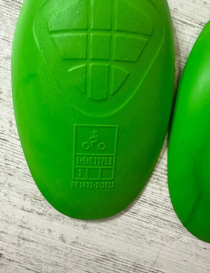 Yeşil Motosiklet Dizlik ve kalça - Görsel 2