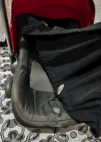 Kırmızı Bebek Oto Koltuğu Örtüsü - Görsel 6