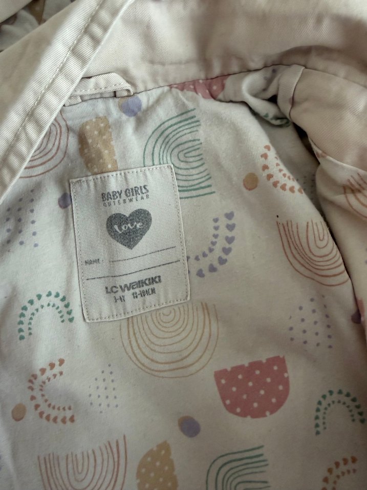 Düğmeli Kapüşonlu trençkot - Görsel 4