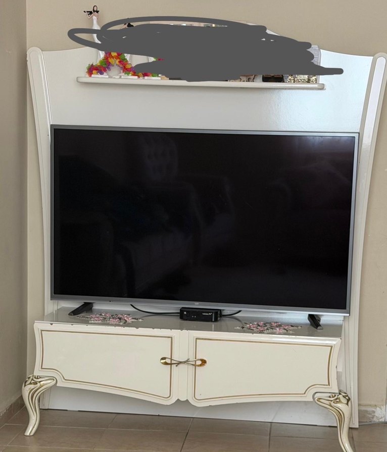 Pastel Pembe Koltuk Takımı ve Tv ünitesi - Görsel 2