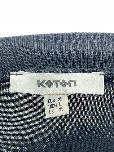 xl Beden siyah Renk Koton Bluz %70 İndirimli.