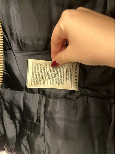 Orijinal Burberry mont - Görsel 6