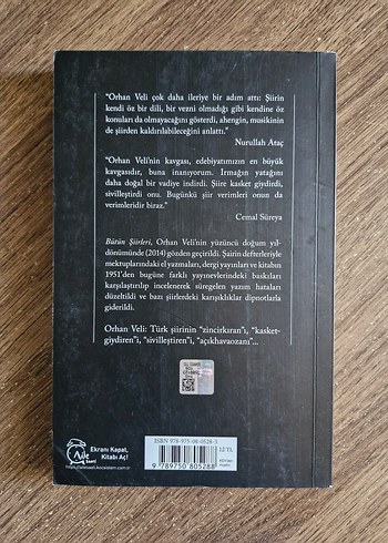 Orhan Veli - Bütün Şiirleri Kitabı - Görsel 2