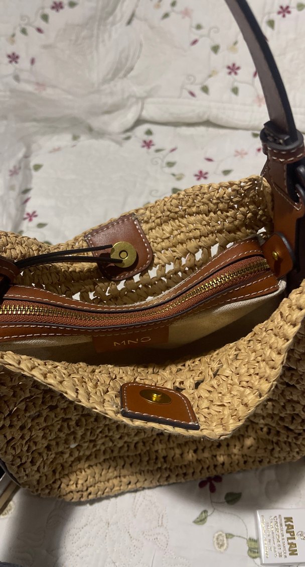 Mango hasır çanta - Görsel 2