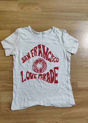 Diğer San Francisco Baskılı Beyaz Tişört
