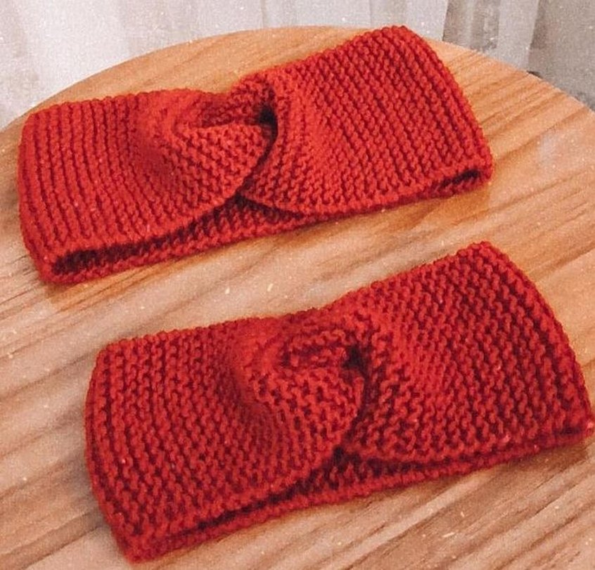 Çocuk Örgü Saç Bandı - Renkli ve Bohem Tarz - Görsel 2