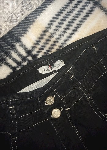 Siyah baggy pantolon - Görsel 2