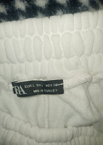 Zara beyaz eşofman - Görsel 2