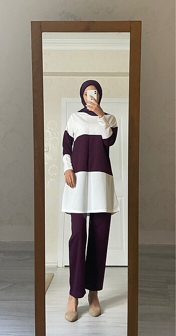 Tunik pantolon takım
