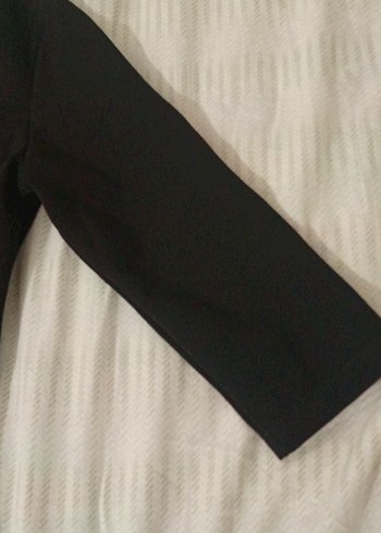 Batik - Düz Siyah Kadın Kumaş Elbise - Görsel 4