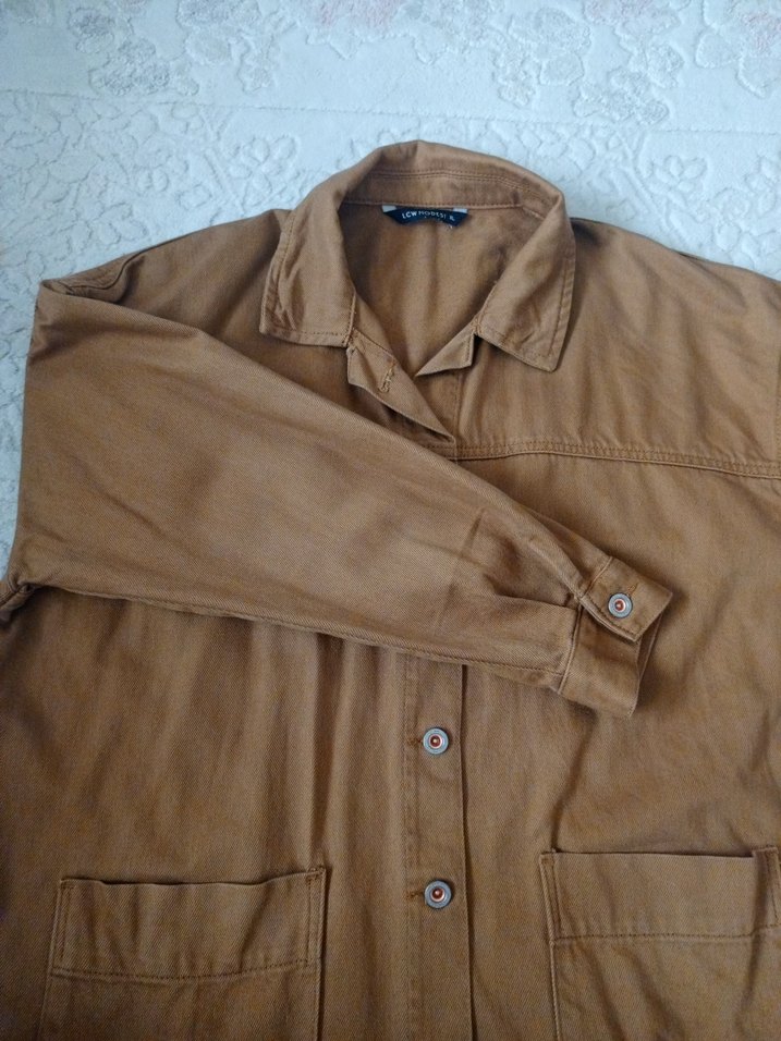 LCW - Açık Kahverengi Kadın Ceket - Görsel 3