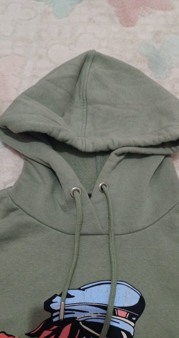 Defacto - Kapüşonlu Guns N' Roses Baskılı Oversize Sweatshirt - Görsel 2