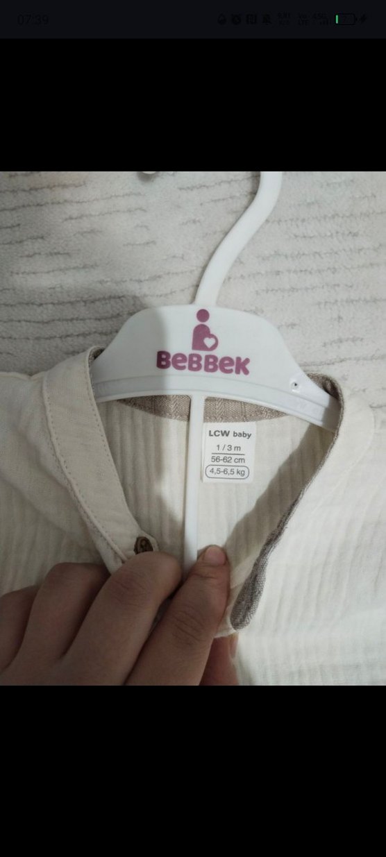 Lcw - Erkek Bebek Keten Takım - Görsel 2