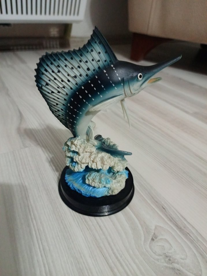 Mavi Kılıçbalığı Figürü - Görsel 2