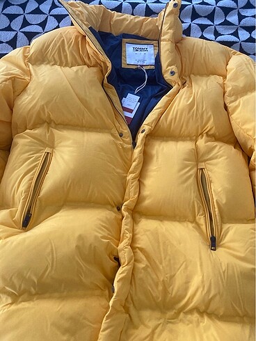 Tommy hilfiger kaz tüyü mont - Görsel 6