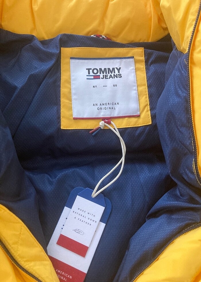 Tommy hilfiger kaz tüyü mont - Görsel 4