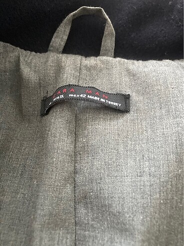 Zara marka kaşe mont - Görsel 3